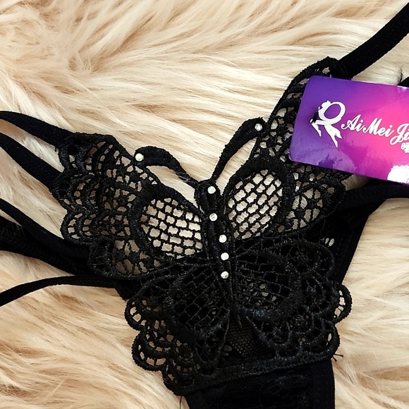 Brand New 2CT BUNDLE AI MEI JIA REN Thong Panty-O/S - Picture 3 of 4